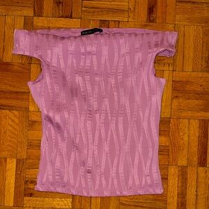 Mohito Lavender off shoulder going out top